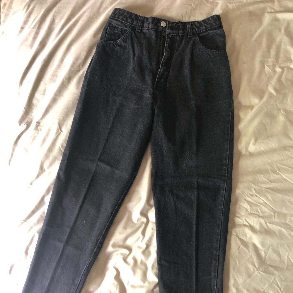Vintage GAP Black High Waisted Skinny Jeans